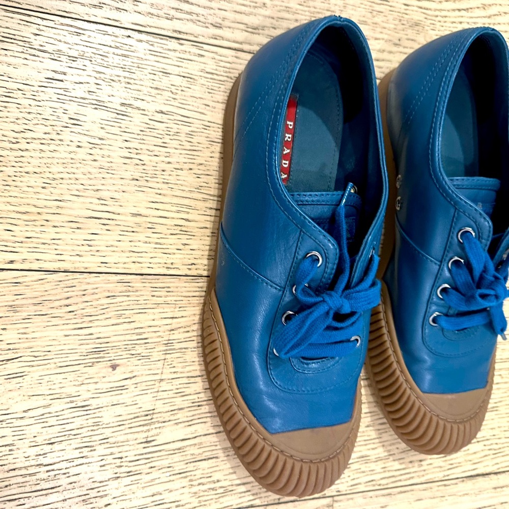 Prada sneakers . Size 8.5 . Used